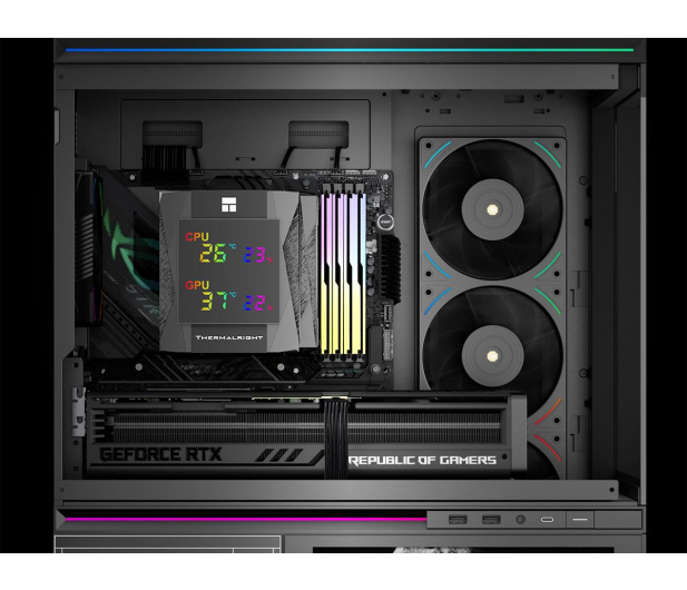 Thermalright Royal Knight 120 Digital Black 120mm - 1483692 - zdjęcie 2